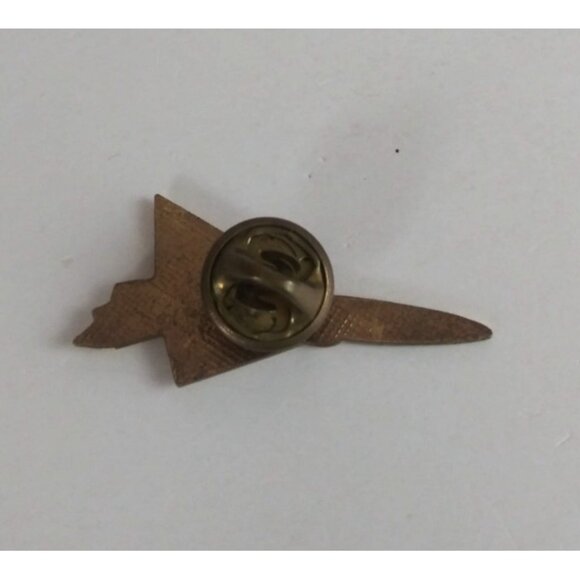 Vintage F-106 Delta Dart Fighter Military Aircraft Lapel Hat Pin - Picture 2 of 2